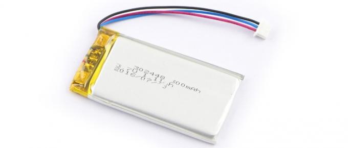 302448 3.7 V 300mah Lithium Polymer Rechargeable Battery Bluetooth Headphone Battery 0