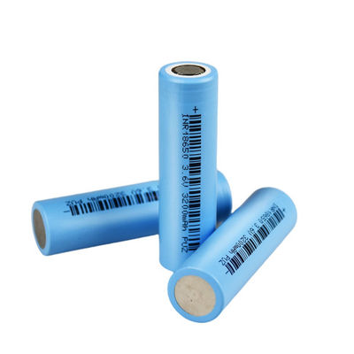 quality  11.744Wh INR18650 3200mAh Lithium Cylindrical Battery Deep Cycle Cell factory