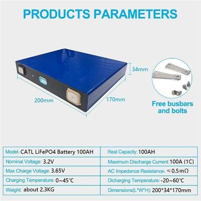 UN38.3 Custom Lithium Ion Battery Packs 3.2v280ah Lifepo4 Lithium Ion Battery