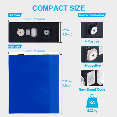 3.2Volt 280ah 1C Custom Lithium Ion Battery Packs For Power Solar System