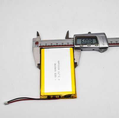 Rechargeable 606090 Lipo Type Li Ion 3.7 V 4000mah Lithium Polymer Battery