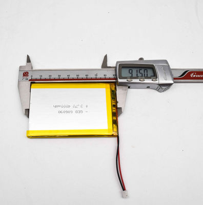 Rechargeable 606090 Lipo Type Li Ion 3.7 V 4000mah Lithium Polymer Battery