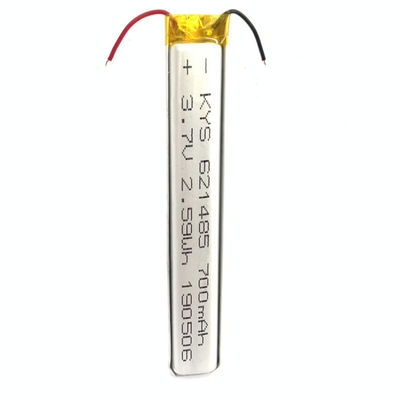 621485 601585 651485 3.7v (3.8v) 700mah Lithium-Ion Polymer Battery For strip Led Lights