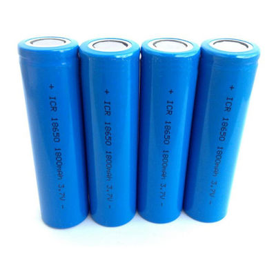 1800mAh 2200mah 2400mah 2600mah 3.7 V 18650 Rechargeable Lithium Battery 1C