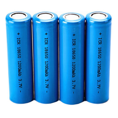 1800mAh 2200mah 2400mah 2600mah 3.7 V 18650 Rechargeable Lithium Battery 1C