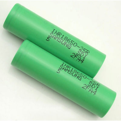 20A 3.6 V 2500mah Battery 18650 Lithium Rechargeable Battery INR18650-25R Protected