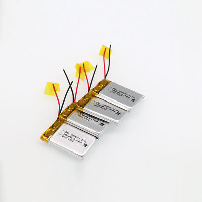 Li-polymer rechargeable  battery 3.7v  200mAh for electric motor