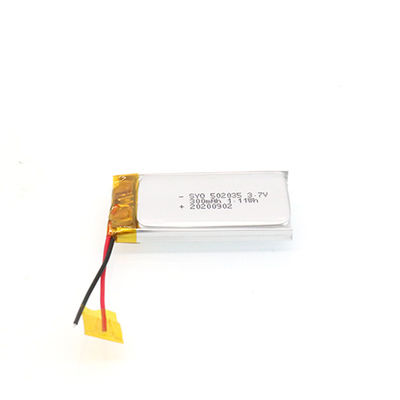 302448 3.7 V 300mah Lithium Polymer Rechargeable Battery Bluetooth Headphone Battery