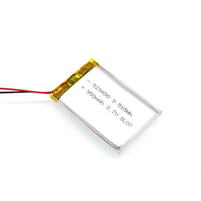 OEM ODM 852940 3.7v950mah Lithium Ion Polymer Battery For Mp3 Mp4 Headset