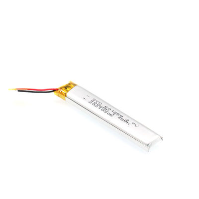 831636 3.7V400mah Lithium Ion Polymer Battery Pack Low Temp