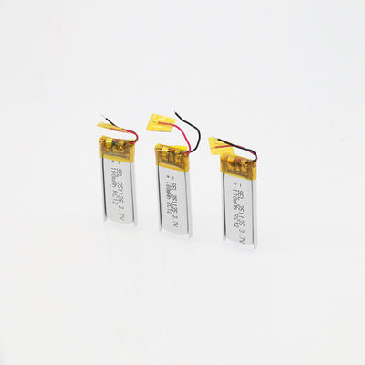 501225 3.7 V 100mah Lipo Battery 0.37Wh Bluetooth Headset Battery