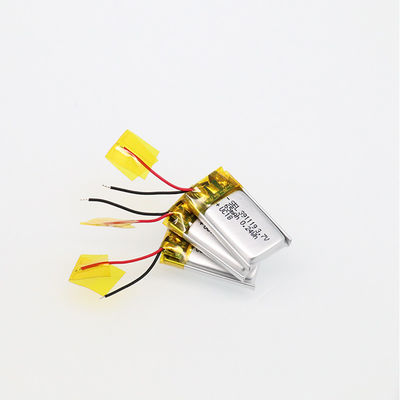 0.2C 3.7V65mAh Micro Lithium Ion Polymer Battery For Medical Devices