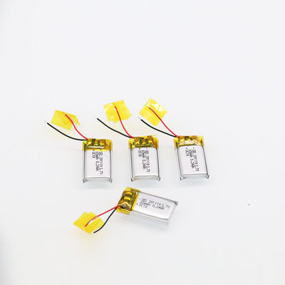 0.2C 3.7V65mAh Micro Lithium Ion Polymer Battery For Medical Devices