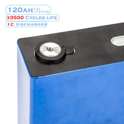 Deep Cycle 3.2 V 120Ah Lithium LiFePo4 Battery Cell For Solar Panel