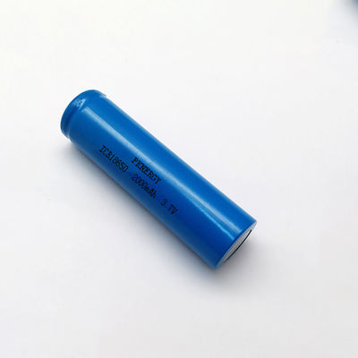 SGS  Rechargeable High Temperature Lithium Ion Battery 3.7 V 2000mah 3.6V 18650