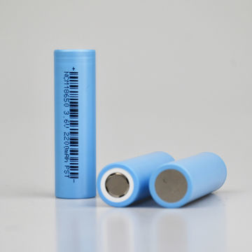 Purple Horn Rechargeable Flashlight Battery 3.2V 18650 3200 Mah Lithium Ion Battery