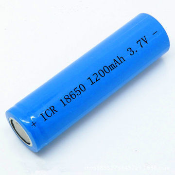 18650 2900Mah 3.7V Rechargeable Flashlight Battery CE certification