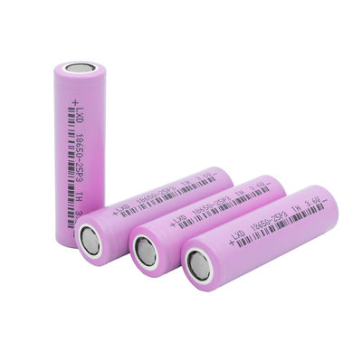 3C Max 3.6v 2500mah 18650 Lithium Ion Battery Lithium Cylindrical Cells
