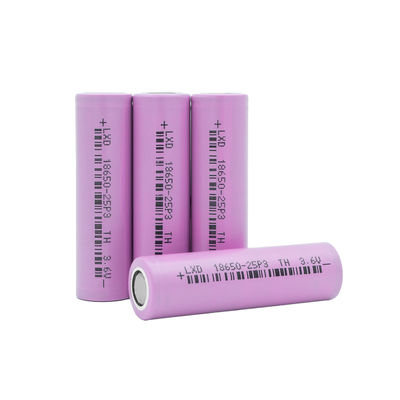 3C Max 3.6v 2500mah 18650 Lithium Ion Battery Lithium Cylindrical Cells